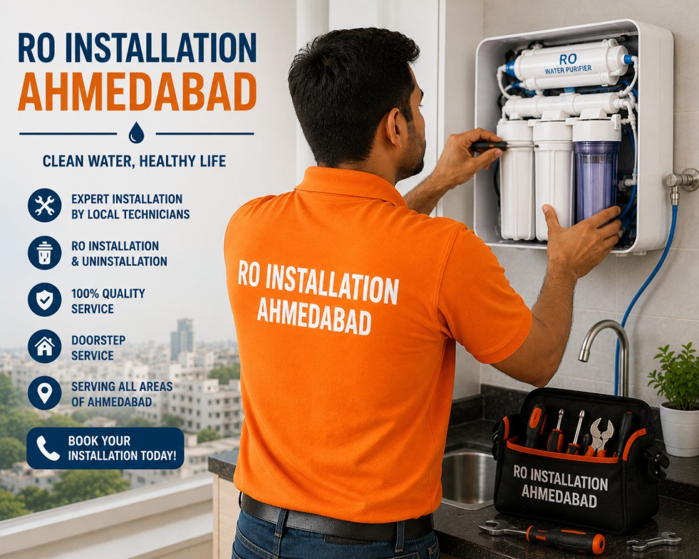 AO Smith RO installation Ahmedabad